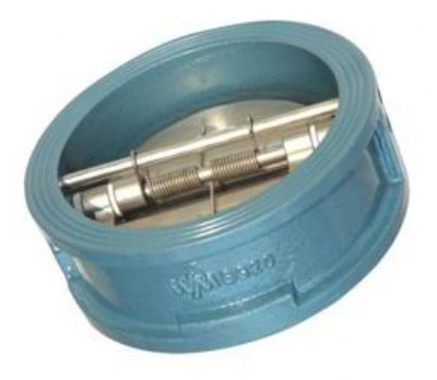 Wafer type vertical check valve