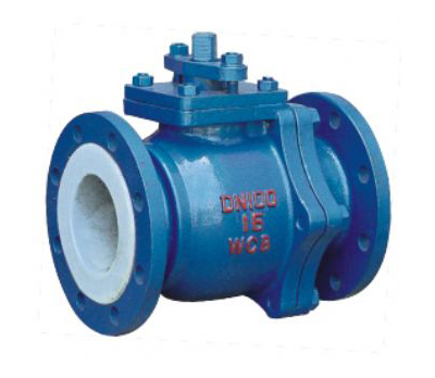 Lined ball valve